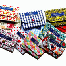 porte-cartes en tissus de toutes les couleurs