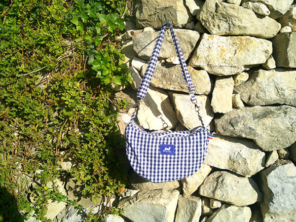 SAC BESACE BABE MINI VICHY BLEU – Image 3