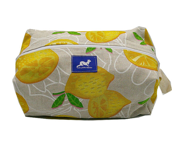 GRANDE TROUSSE CITRON BEIGE – Image 4