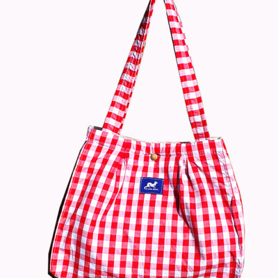 TOTE BAG MINI VICHY ROUGE