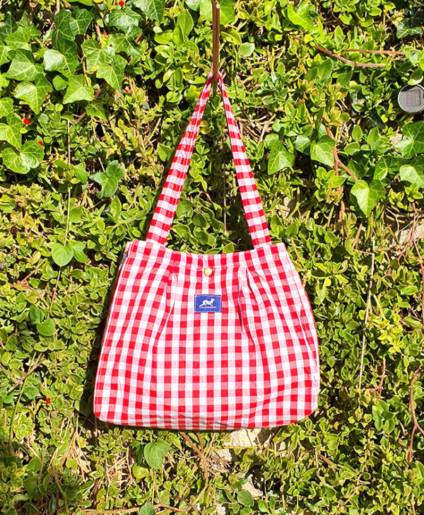 TOTE BAG MINI VICHY ROUGE – Image 6