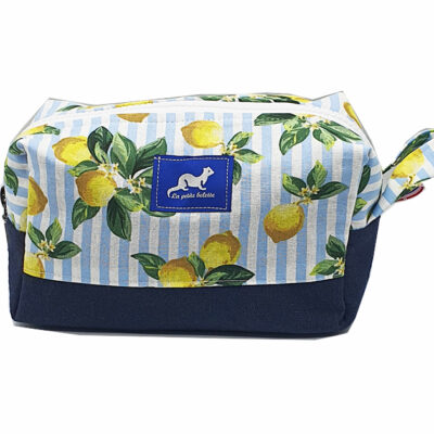 TROUSSE MOYENNE BICOLORE CITRON BLEU