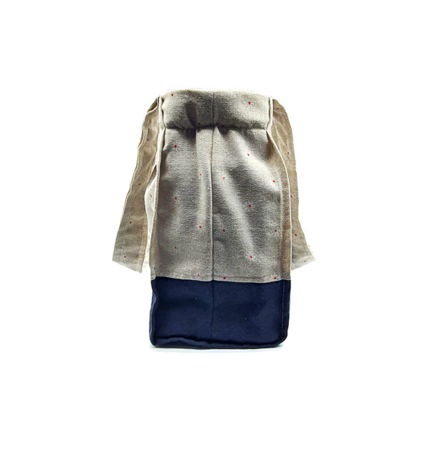 TOTE BAG MINI BICOLORE MARGUERITE BLEUE – Image 4
