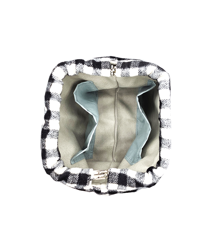 un lainage chaleureux pour un sac malin et élégant