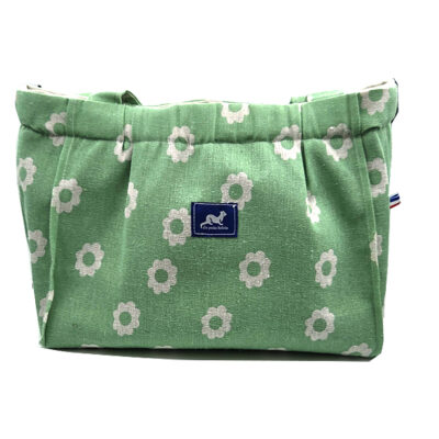 TOTE BAG MINI LIN VERT