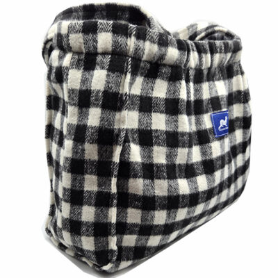 tote bzg mini lainage noir et blanc 2