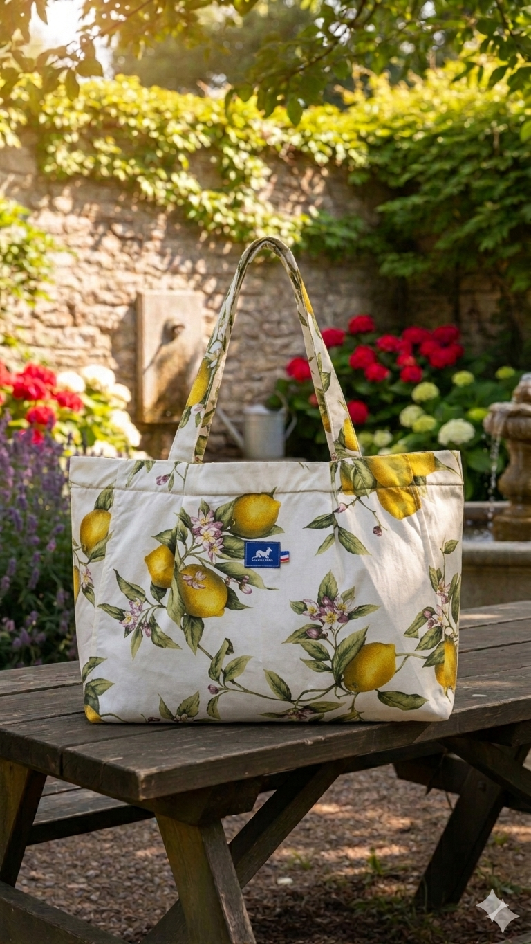 TOTE BAG CITRON DE MENTON – Image 2